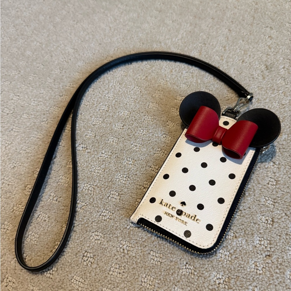 Disney X Kate Spade New York Card Case Lanyard
